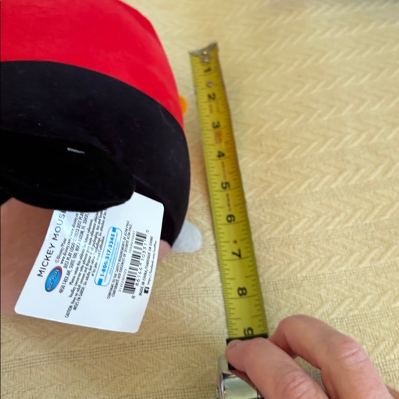 NWT Disney Mickey Mouse Tsum Tsum Plush stackable like squishmallow - Picture 5 of 8